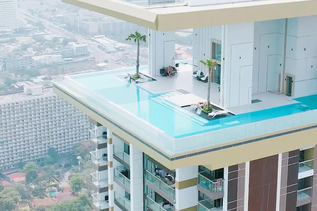 Sea View 5 Star Facilities Luxury Stay At Pattaya Jomtien Exterior foto
