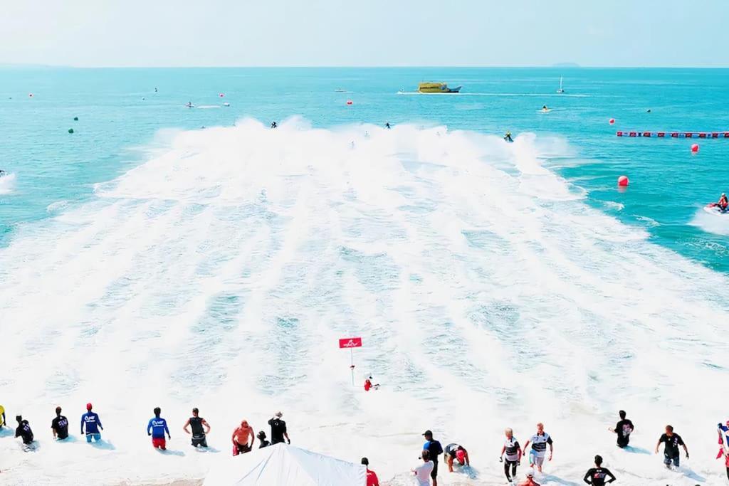 Sea View 5 Star Facilities Luxury Stay At Pattaya Jomtien Exterior foto