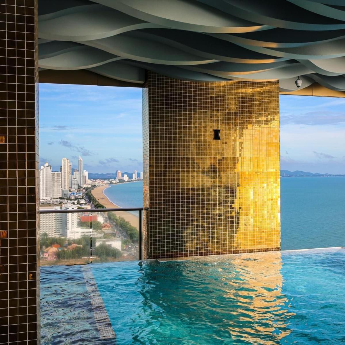 Sea View 5 Star Facilities Luxury Stay At Pattaya Jomtien Exterior foto